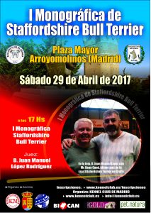 Monográfica de Staffordshire Bull Terrier Arroyomolinos (Madrid) - Abril 2017 @ Plaza Mayor de Arroyomolinos, Madrid