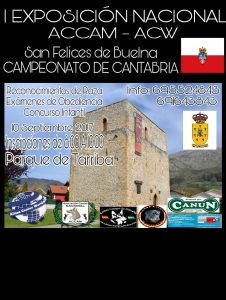 I Exposición Canina Nacional San Felices de Buelna - Campeonato de Cantabria 2017 @ San Felices de Buelna, Cantabria