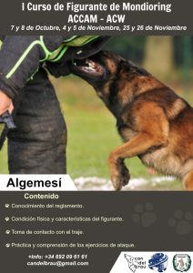 Curso de Figurante de Mondioring ACCAM - ACW 2017 @ Algemesí , Valencia
