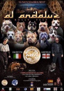 Doble Monográfica Oficial del American Bully ABW España Las Gabias - Granada - Noviembre 2017 @ Pabellón Deportivo de Las Gabias