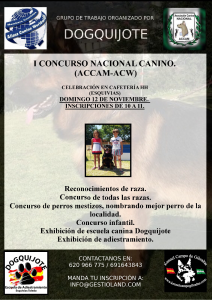 Concurso Canino Esquivias - Toledo 2017 @ Esquivias - Toledo
