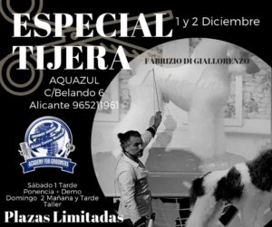 Seminario Especial Tijera con Fabrizio Di Giallorenzo de Italia en Centro de Formación ACW Alicante @ Centro de Formación Alianz Alicante