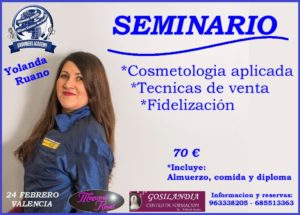 Seminario Cosmetología Aplicada, Técnicas de Venta y Fidelización 2019 Formación ACW Valencia @ Centro de Formación Alianz Valencia "Gosilandia"