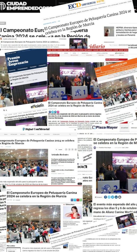 Descubre todas las novedades del Campeonato Europeo de Peluquería Canina en nuestra sala de prensa. Encuentra comunicados, noticias, entrevistas y detalles sobre el evento más importante del año para los profesionales de la peluquería canina.